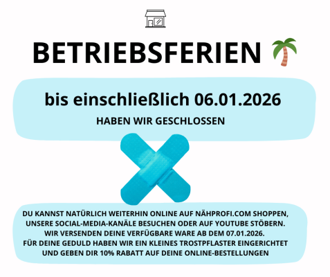 Betriebsferien und Beginn unserer Trostpflaster-Aktion - Betriebsferien und Beginn unserer Trostpflaster-Aktion