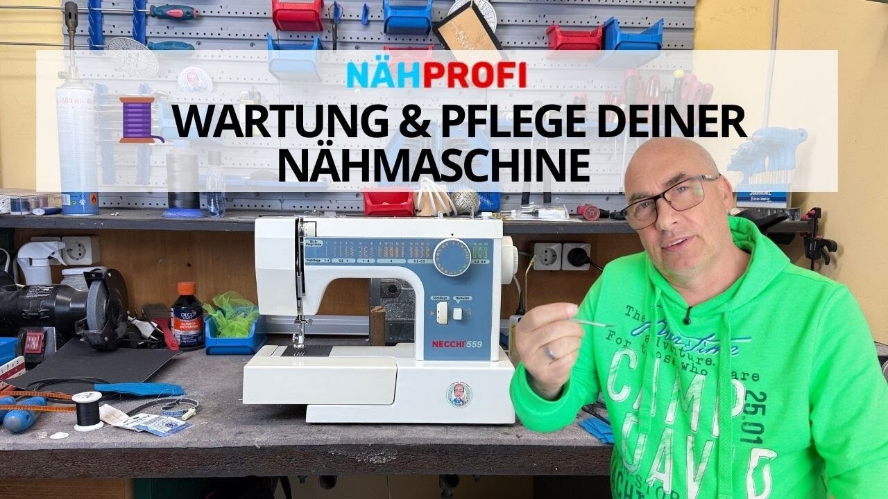 Onlinekurs - Wartung & Pflege deiner Nähmaschine