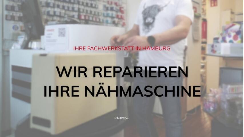 Wir reparieren Ihre Nähmaschine