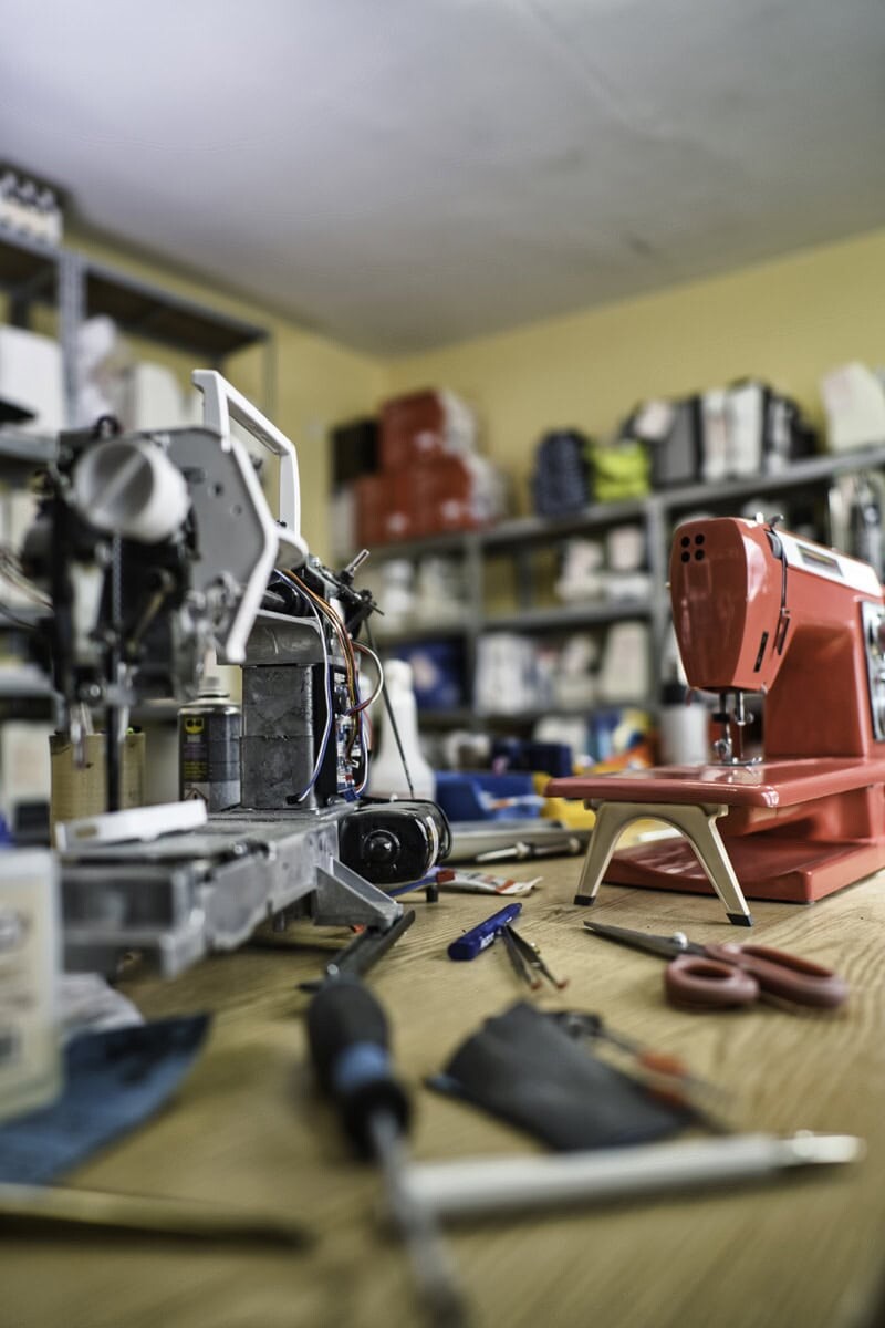 Reparatur beim Nähmaschinenprofi Fred Lange