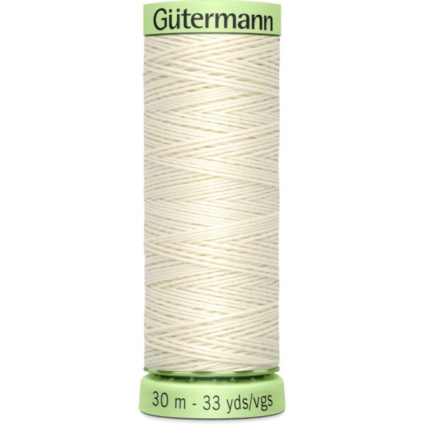 Gütermann Nähgarn Zierstichfaden (Knopfloch) 30m