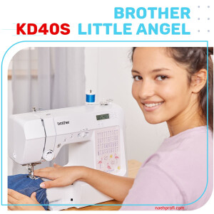 Brother KD40S Little Angel Computer-Nähmaschine