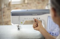 BROTHER CX1 Celeste Quilt & Nähmaschine