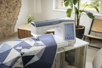 BROTHER CX1 Celeste Quilt & Nähmaschine