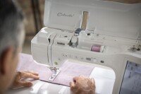 BROTHER CX1 Celeste Quilt & Nähmaschine