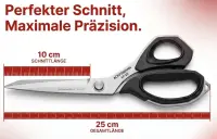 ✂️ ACKERMANN Schere AP-25 – Die ideale Stoffschere...