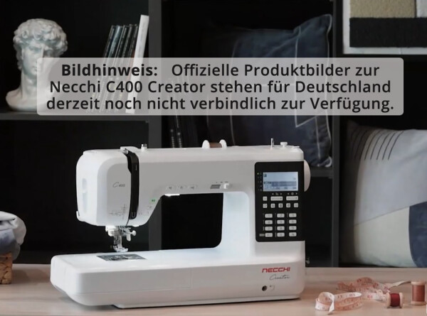 NECCHI C400 Creator elektronische Nähmaschine mit DFS-System
