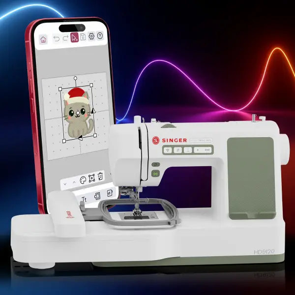 SINGER Smart Heavy Duty HD9125 – moderne Nähmaschine mit App-Steuerung