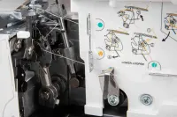 GRITZNER 788 Overlock inklusive Ackermann Garnbox