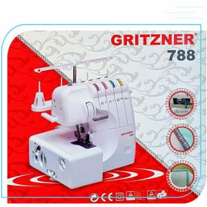 GRITZNER 788 Overlock Maschine neuste Ausführung mit LED Licht