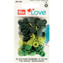 Prym Love Druckknopf Color KST gr&uuml;n 12,4mm